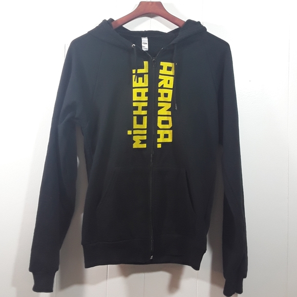 Micheal Aranda zipup hoodie size small - Picture 1 of 4